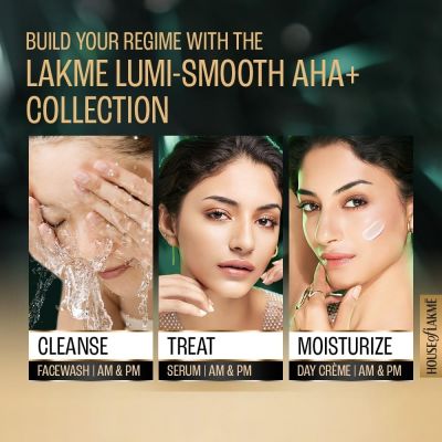 Lakme: Lumi Smooth AHA+BHA+PHA+B3 cream 50gm Lakme: Lumi Smooth AHA+BHA+PHA+B3 cream 50gm