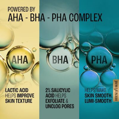 Lakme: Lumi Smooth AHA+BHA+PHA+B3 cream 50gm Lakme: Lumi Smooth AHA+BHA+PHA+B3 cream 50gm