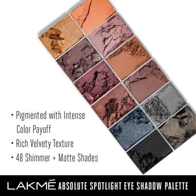 Lakme: Glitterati Chroma Chic Eye Shadow Palette Sundowner Lakme: Glitterati Chroma Chic Eye Shadow Palette Sundowner