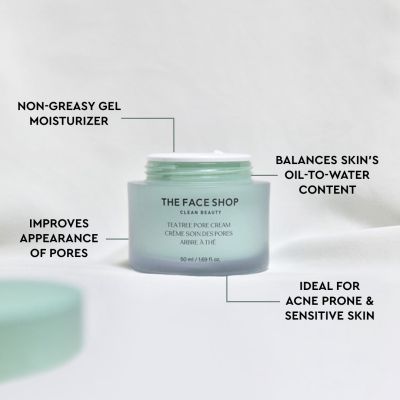 The Face Shop: Tea Tree Pore Cream - 50ml