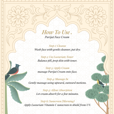 Luxuriate: Parijat Face Nourishing Cream  50gm