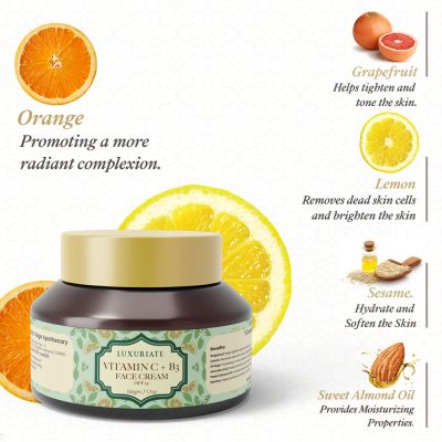 Luxuriate: Vitamin C Brightening Face luxury Cream 50g