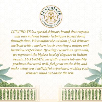 Luxuriate: Vitamin C Brightening Face luxury Cream 50g