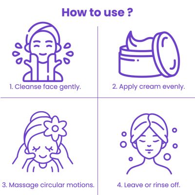 VITMINVEDA: Lavender Face Cream  50g