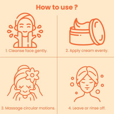 VITMINVEDA: Ubtan Face Cream  50g