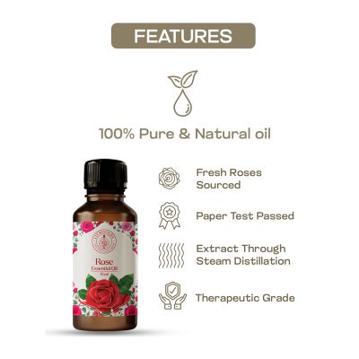 VITMINVEDA: Real Rose Pure Essential - 15ml