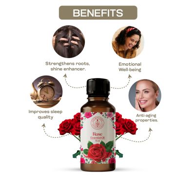 VITMINVEDA: Real Rose Pure Essential - 15ml