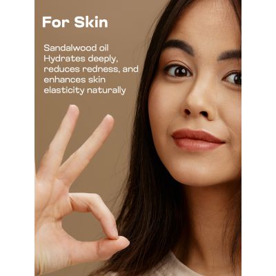 VITMINVEDA: Real Sandalwood Pure Essential Oil - 15ml