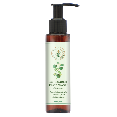 VITMINVEDA: Natural Cucumber Face Wash 100ml