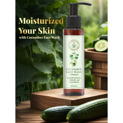 VITMINVEDA: Natural Cucumber Face Wash 100ml