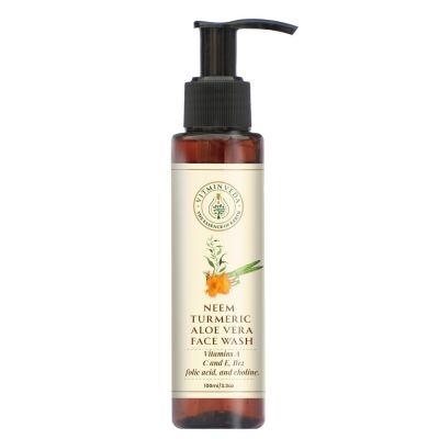 VITMINVEDA: Natural Neem Turmeric Aloe Vera Face Wash 100ml