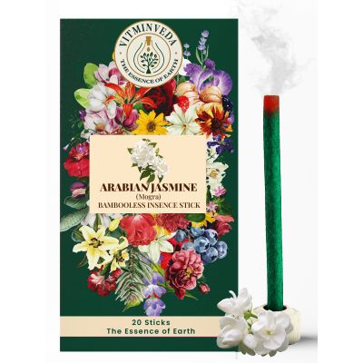 VITMINVEDA: Mogra Bambooless Incense Stick Agarbatti 100gm