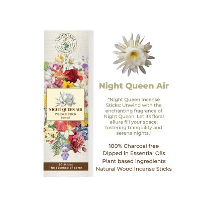 VITMINVEDA: Nightqueen Natural Incense Stick Ratrani Agarbatti 100gm
