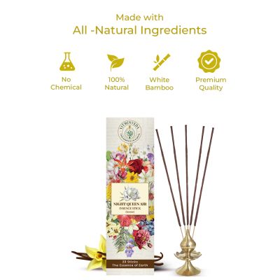 VITMINVEDA: Vanilla Natural Incense Stick Agarbatti 100gm