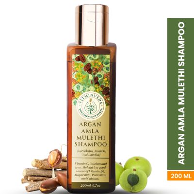 VITMINVEDA: Pure Moroccan Argan Shampoo 200ml