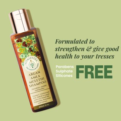 VITMINVEDA: Pure Moroccan Argan Shampoo 200ml
