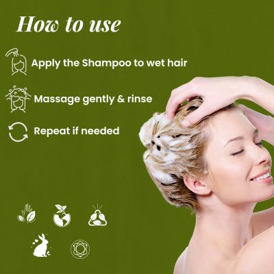 VITMINVEDA: Pure Moroccan Argan Shampoo 200ml