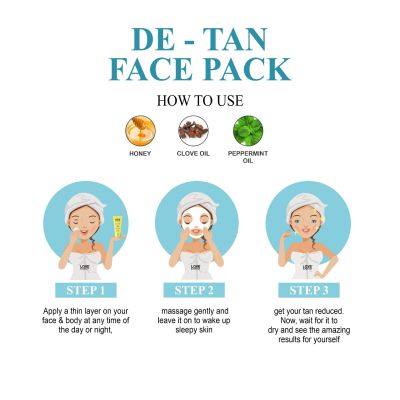 Love Earth: DE-TAN FACE PACK