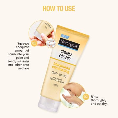 Neutrogena: Deep Clean BHE Scrub 100g