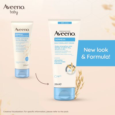Aveeno: Dermexa Soothing Emollient Cream 200g Aveeno: Dermexa Soothing Emollient Cream 200g