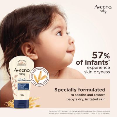 Aveeno: Soothing Relief Moisture Cream 100g Aveeno: Soothing Relief Moisture Cream 100g