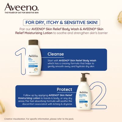 Aveeno: Skin Relief Lotion 354ml (for Sensitive Skin)