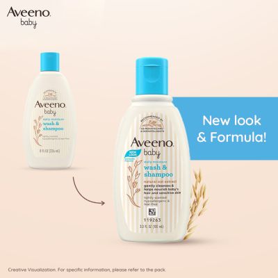 Aveeno: Daily Moisture Wash & Shampoo 100 ml Aveeno: Daily Moisture Wash & Shampoo 100 ml