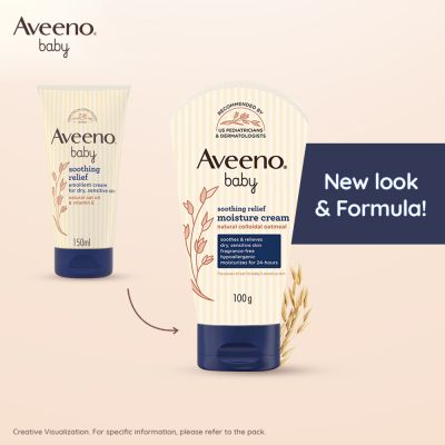 Aveeno: Soothing Relief Moisture Cream 100g Aveeno: Soothing Relief Moisture Cream 100g