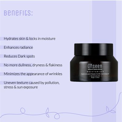 The Unplugged: HydraGlow Face Moisturizer - 50gm