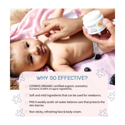 Sandawha: Orgacare Moisturizing Baby Cream - 50gm