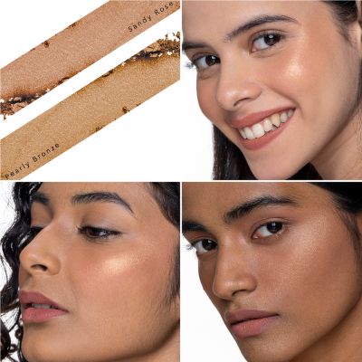 Kiro Beauty: Prism Perfect Highlighter Sandy rose - Pearly bronze - 9gm