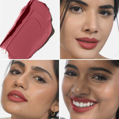 Kiro Beauty: Lush Moist Matte Lipstick Ginger Tea - 4.2gm