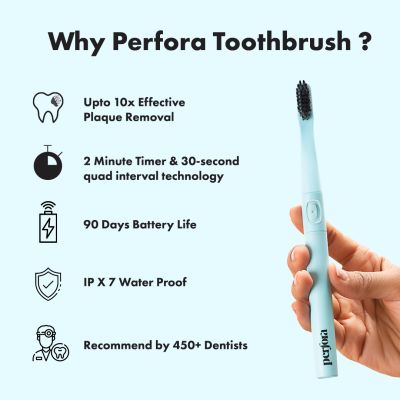 Perfora: Electric Toothbrush - Ocean Blue