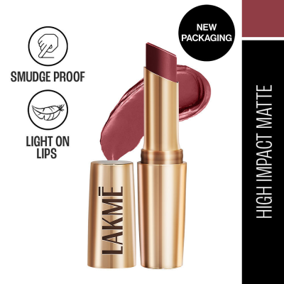Lakme: 9 to 5 Powerplay Priming Matte Lipstick Rosy Sunday Lakme: 9 to 5 Powerplay Priming Matte Lipstick Rosy Sunday