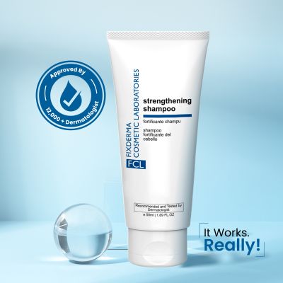 Fixderma Cosmetic Laboratories: Strengthening Shampoo Controls Hair Fall and Reduces Frizz  -50ml