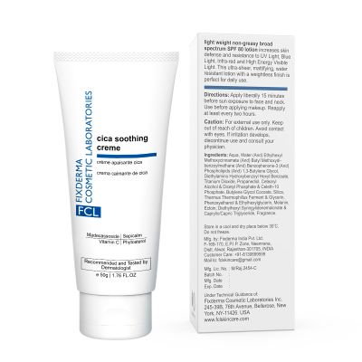 Fixderma Cosmetic Laboratories: Cica Soothing Cream -  50g