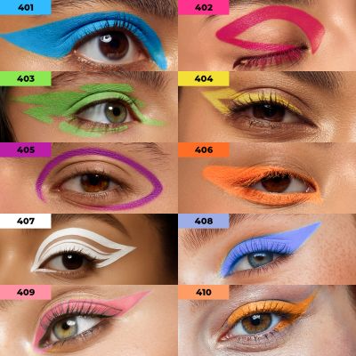 Lamel: Oh My Color Gel Eye Liner 407 White Lamel: Oh My Color Gel Eye Liner 407 White