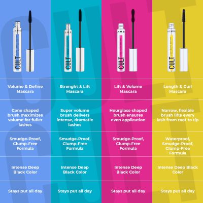Lamel: Cult Volume & Define Mascara Volume & Define 10ml Lamel: Cult Volume & Define Mascara Volume & Define 10ml
