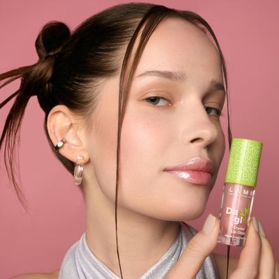 Lamel: Crystal Lip Gloss Dazzle Glow Blossom Lamel: Crystal Lip Gloss Dazzle Glow Blossom