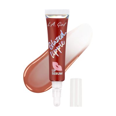 L.A.Girl: On Cloud Nine Glazed Lippie Lipgloss Lip Serum-Nudie