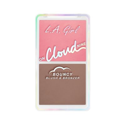L.A.Girl: On Cloud Nine Bouncy Blush & Bronzer-Dreamy Pink