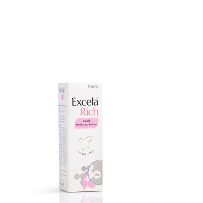 Cipla: Excela Rich Hydrating Lotion 50gm
