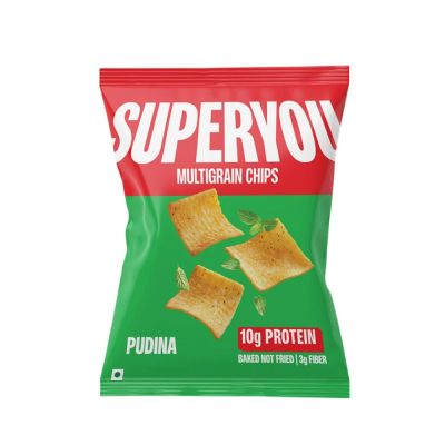 SuperYou: Pudina Multigrain Protein Chips