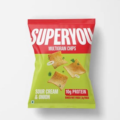 SuperYou: Sour Cream & Onion Multigrain Protein Chips