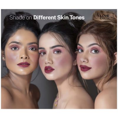 Love Earth: Blush - Lips - Eyelids Palette - 16gm