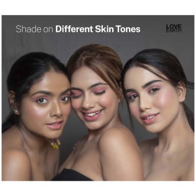 Love Earth: Blush - Lips - Eyelids Palette - 16gm