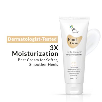 Fixderma: Foot Cream For Dry & Cracked Feet -  60ml