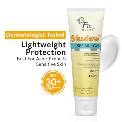 Fixderma: Shadow Sunscreen SPF 30+ PA+++ Gel -  75gm