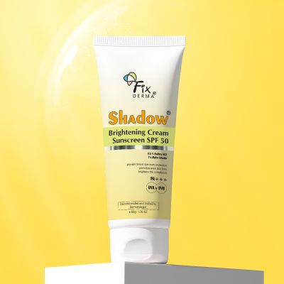 Fixderma: Shadow Brightening Cream Sunscreen SPF50 PA+++  -  50g
