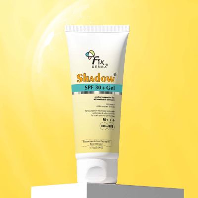 Fixderma: Shadow SPF 30+ PA+++ Sunscreen Gel - 75gm